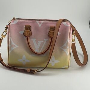 Louis Vuitton Pink and Yellow Women's Bag